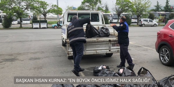 BAŞKAN İHSAN KURNAZ: “EN BÜYÜK ÖNCELİĞİMİZ HALK SAĞLIĞI”